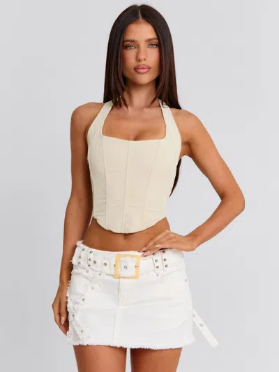 Outcast Lainee Corset Top Bone