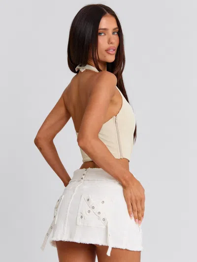 Outcast Lainee Corset Top Bone