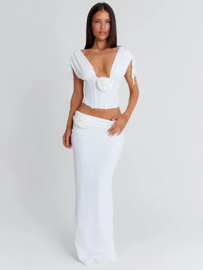 Outcast Zurai Top White