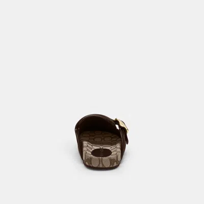 Coach Archival Buckle Clog In Multi