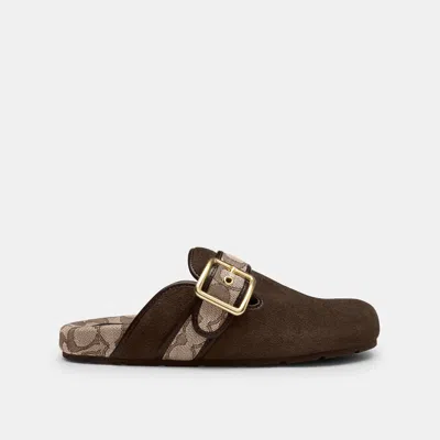 Coach Archival Buckle Clog In Multi