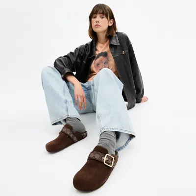 Coach Archival Buckle Clog In Multi