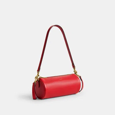 Coach Barrel Bag In White