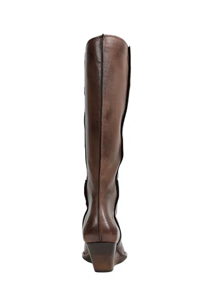 Capasa Leather Boots In Brown