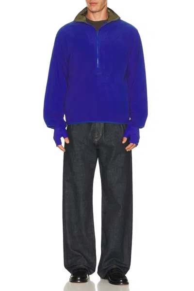 Entire Studios Shell Fleece In Blue