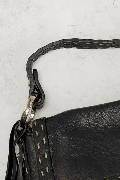 Pre-owned Fendi Chef Shoulder Bag In Black