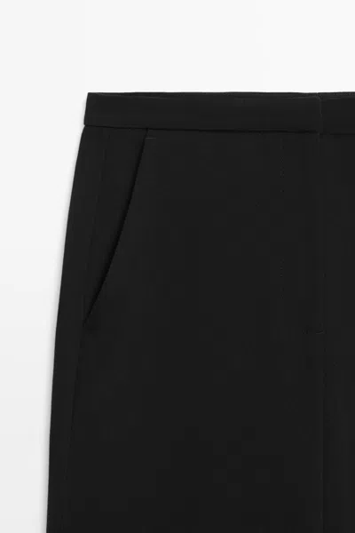 Massimo Dutti In Negro