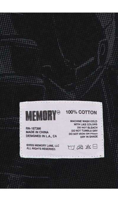 Memory Lane Techno 탱크탑 In 빈티지 블랙