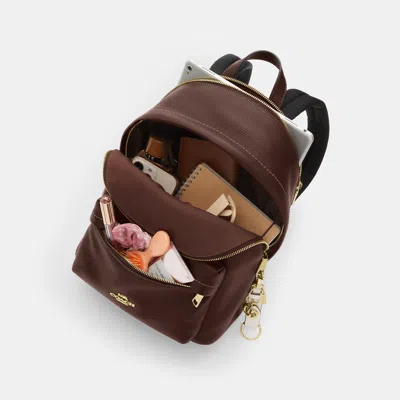 Coach Outlet Taylor Small Backpack In Gold/maple