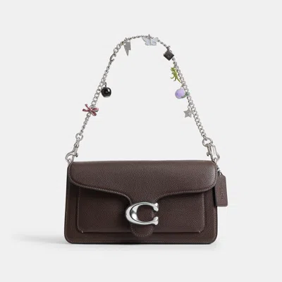 Coach Outlet Charm Chain Strap In Silver