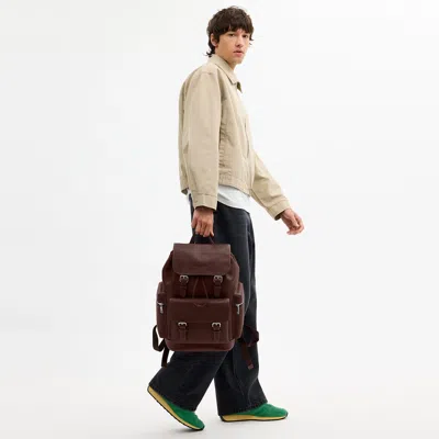 Coach Outlet Sprint Backpack In Silver/maple