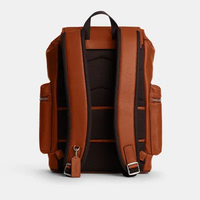 Coach Outlet Sprint Backpack In Silver/amber Brown