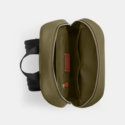 Coach Outlet Aiden Backpack In Silver/olive