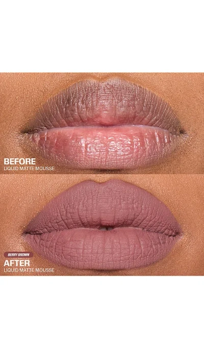 Huda Beauty Liquid Matte Mousse In Berry Brown