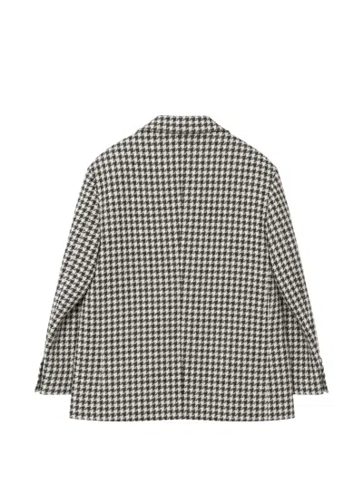 Tombolini Houndstooth-pattern Blazer In Multi