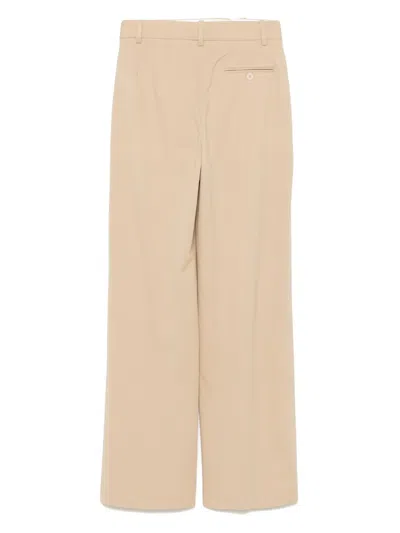 Circolo 1901 스트레이트 레그 팬츠 In Neutral