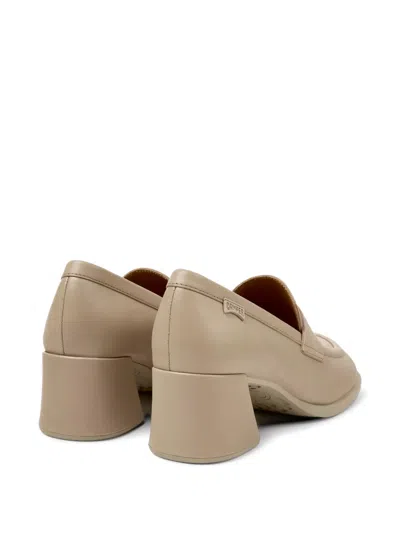 Camper 코라 블록 힐 로퍼 In Brown