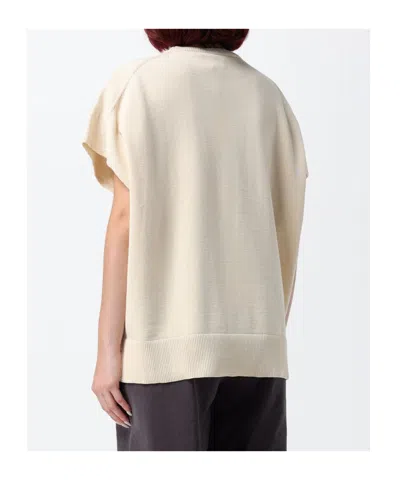 Alysi Knit T-shirt In Neutral