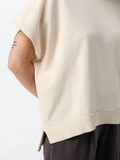 Alysi Knit T-shirt In Neutral