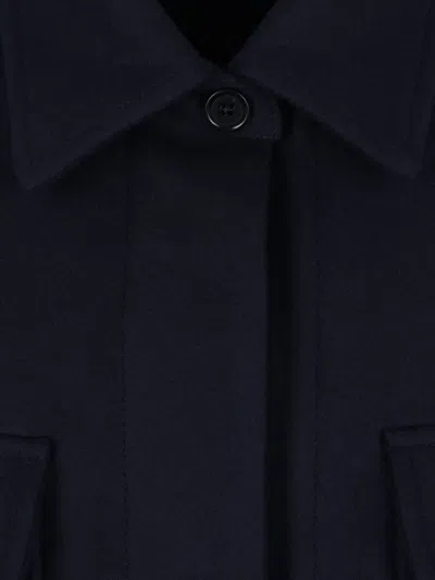 Aspesi Multi-pocket Jacket In Blue