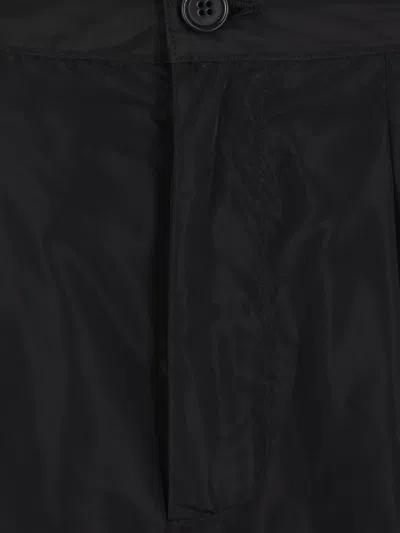 Aspesi Multi-pocket Midi Skirt In Black