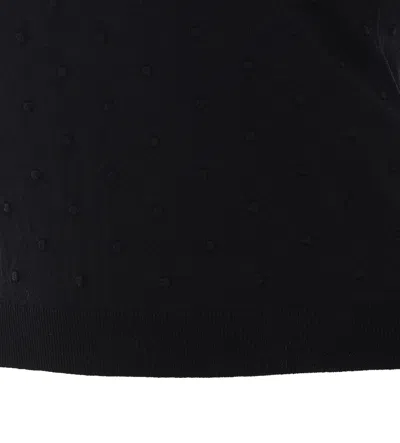 Max Mara Mstrollio Bobble-knit Sweater In Black