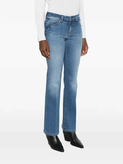 Cambio Paris Flared Jeans In 블루