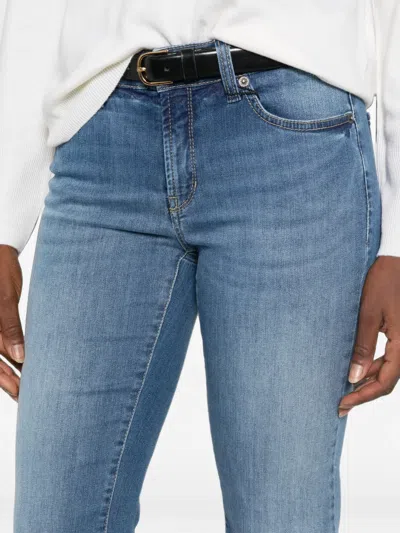 Cambio Paris Flared Jeans In 블루