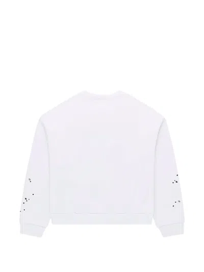 Sp5der Varsity Web Sweater In 화이트