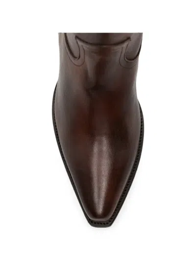 Ann Demeulemeester Leather Knee-high Boots In Multi