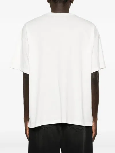 Satoshi Nakamoto Slogan-print T-shirt In White