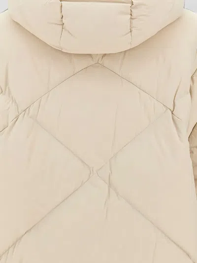 Duno Diamond-quilted Peggie Coat In 뉴트럴