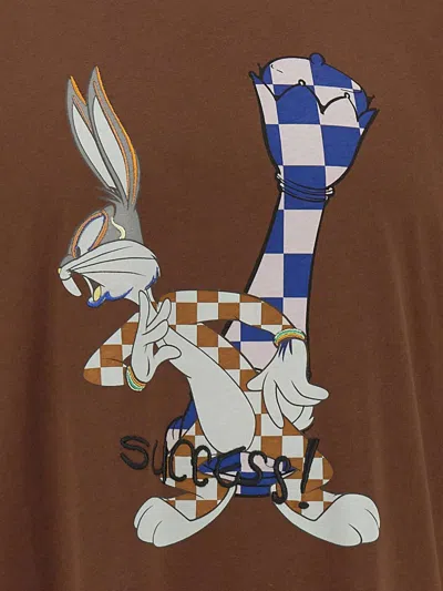 Iceberg Bugs Bunny Oversized T-shirt In Brown