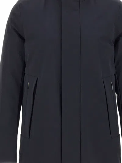 Rrd Two-way Zip Down Jacket In Blue
