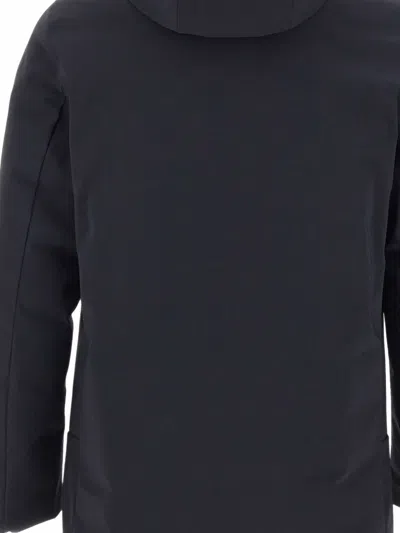 Rrd Two-way Zip Down Jacket In Blue