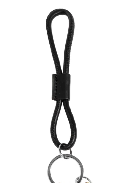 Dsquared2 Logo Keychain In Brown