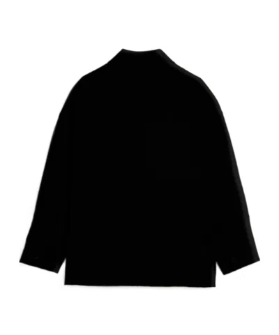 Y-3 Wool Chore Coat In Black
