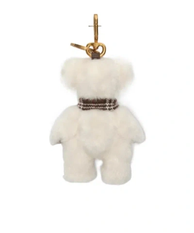 Burberry Thomas Bear Charm In White
