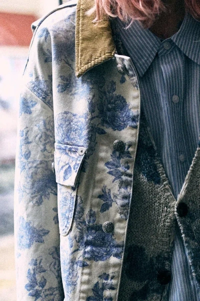 R13 Casual Work Jacket In Multi