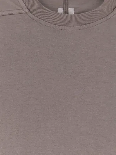Rick Owens Level Crew Neck Long Sleeve T-shirt In Multi