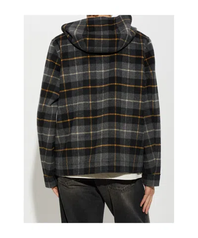 Woolrich Check-pattern Hooded Jacket In Multi