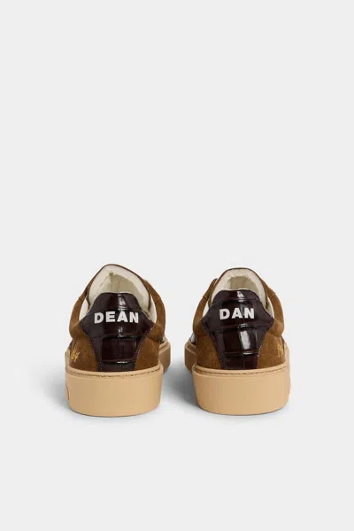Dsquared2 Rider Sneakers In Brown