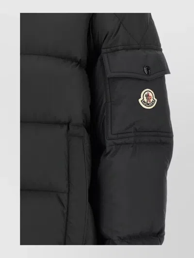 Moncler Down Quilted Short Puffer Jacket In Multi