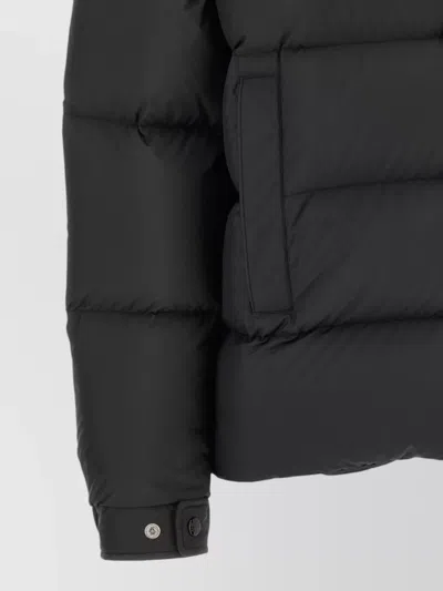 Moncler Down Quilted Short Puffer Jacket In Multi