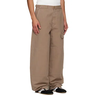 Agolde Khaki Donohue Cargo Pants In Multi
