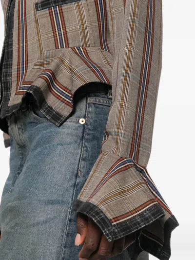 Vivienne Westwood Dandy Double-breasted Check Jacket In Multi