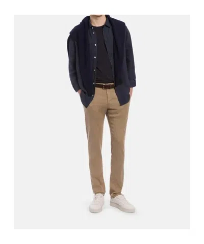 Dondup Gabardine Casual Trousers In Nude