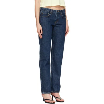 Agolde Non-stretch Jeans In Blue