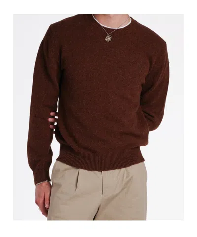 Baracuta Pullover Girocollo Shetland In Multi