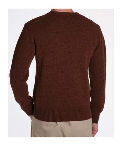 Baracuta Pullover Girocollo Shetland In Multi